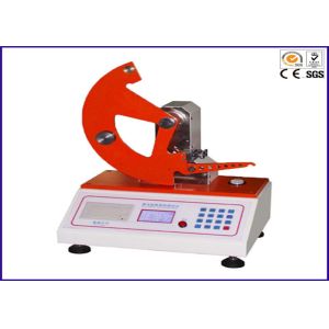 GBT455 35 Degree Tearing Resistance Tester , 50Hz Paper Testing Instruments
