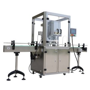 China 55pcs/min Automatic Cup Filling Sealing Machine Aluminum Tin Can Sealing Machine factory