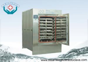 China Pass Through door Autoclave Steam Sterilizer With Temperature Sensor and Pressure Transducer factory
