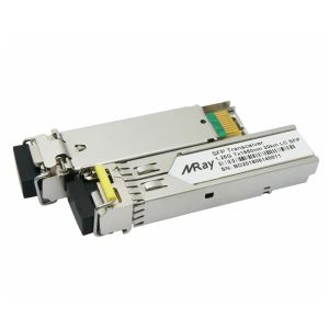 Bidirectional Sfp Single Mode Module HP Compatible 20km Wdm