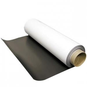 China Sign Roll Up Magnetic Sheet Roll Double Sided 1mm Magnetic Sheet Self Adhesive factory