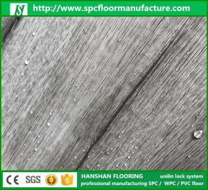 China Homogeneous vinyl Eco vinyl floor tiles click system spc pvc flooring on sale