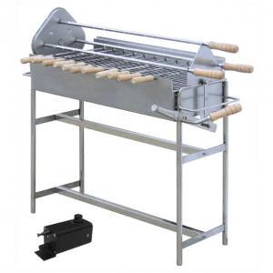China Traditional Greek Cypriot Charcoal Barbeque & Rotisserie Motor Cyprus BBQ Grill on sale