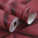 Modern Foam Vinyl Embossed Wallpaper / Interior Design Wall Paper With 3D Effect