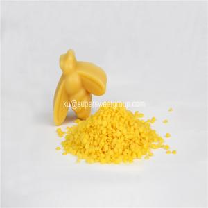 China Bulk Wholesale Cosmetic grade yellow beeswax pastilles/pellets factory