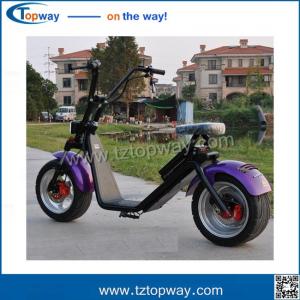 China city coco electric motorcycle 60v1000w hot sale harley scooter driving speed 40km/h factory