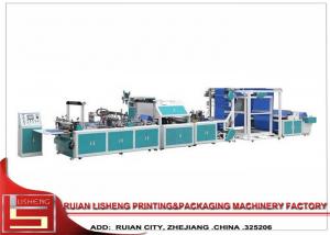 China High Production Speed nonwoven bag making machine With LCD Touch Screen Operation factory