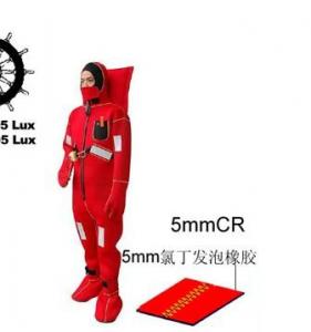China Top quality water proof neoprene thermal insulation immersion suit on sale