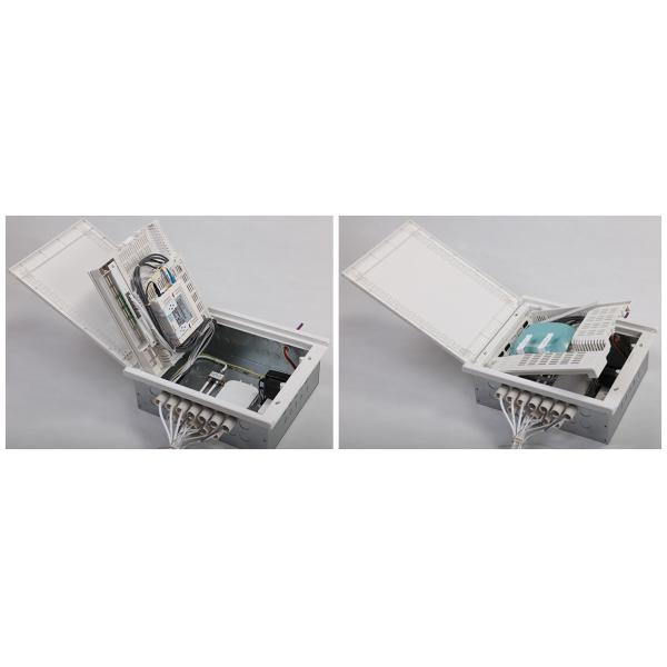CE Certified 55A Multimedia Distribution Box , Cable Junction Box Powder Coated Steel