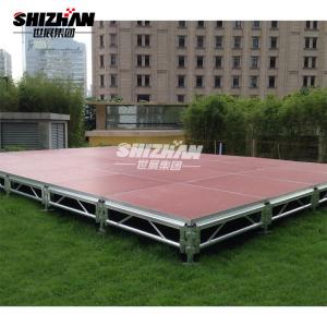 China TUV certificated Adjustable Portable Platform Fashion Party Concert Aluminum Stages factory