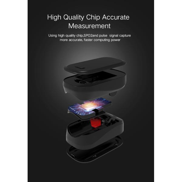 ISO13485 Portable Medical Fingertip Pulse Oximeter With OLED Display