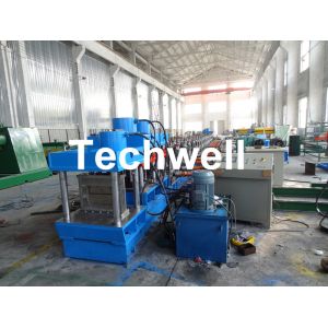 China Gear Box Driving Type Purlin Roll Forming Machine For Making C / Z Channel With 1.5-3.0mm Thickness factory