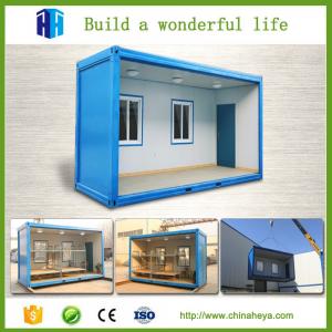 China Green house construction 20ft used shipping container house for sale factory