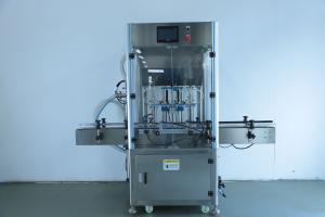 China Touch Screen Cosmetic Liquid Filling Machine Power Supply 220V 50Hz Cosmetic Equipment factory