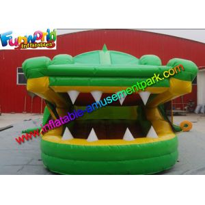 Outdoor Crocodile Inflatables Obstacle Course Rentals / Custom Obstacle Game