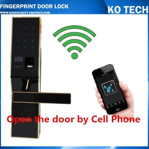 China KO-ZL901 High Tech Pad Wireless Control Biometric Fingerprint Door Lock factory