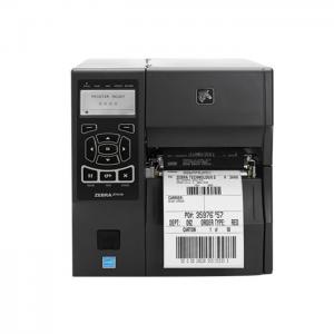 China ZT610 WIFI Ethernet USB industrial black and white Garment clothing Barcode ribbon Wide label printer factory