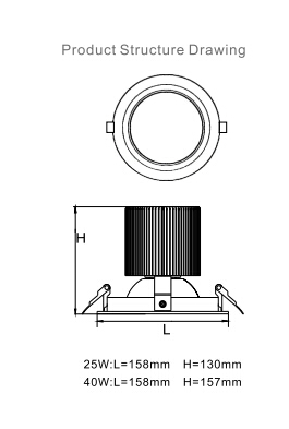 LED Down Light DL91