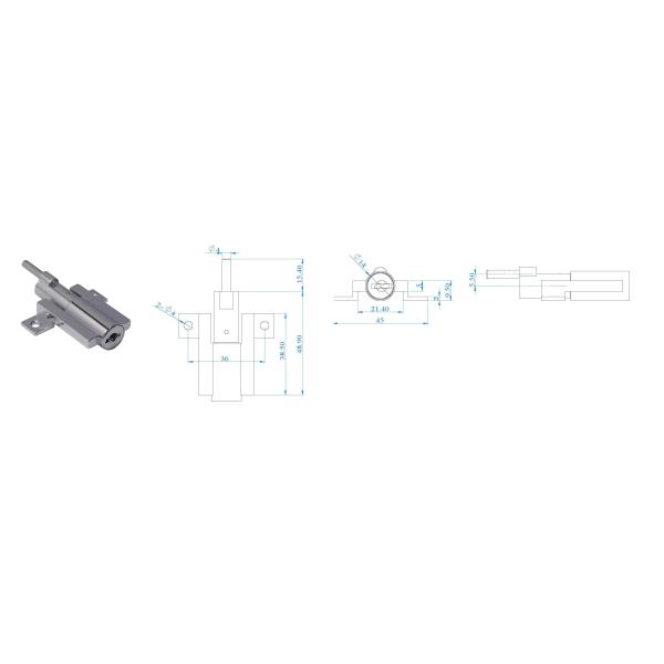 285 Series Central Lock Three contact Cam Locks