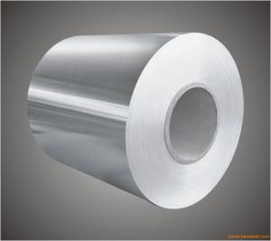 China Silver Anodized Aluminum Coil 405 / 505 mm Inside With Mill Finish Back Side on sale
