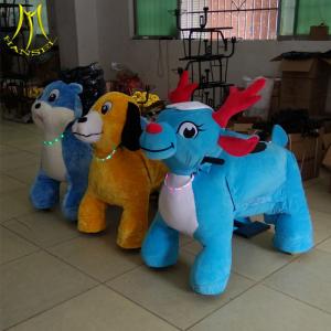 China Hansel  battery operated dinosaur toys battery operated dog toy for kids christmas deer ride toy factory