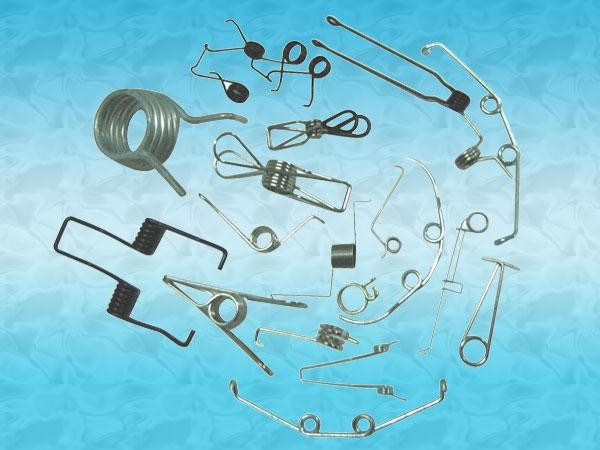 Blue Painting CNC Torsion Spring Forming Machine High Efficiency 5.5 KW