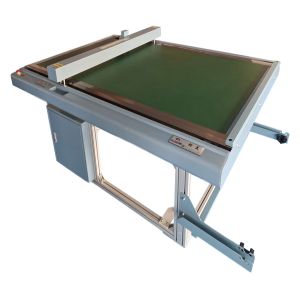 Blue Frame Silver Case Flatbed Cutter Plotter for Machinery Repair Shops in by