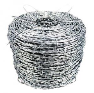 China BWG16 Hot Dipped Galvanized Barbed Wire Price Per Roll Barbed Wire Fence factory