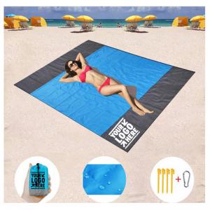 China Lightweight  Sandfree Beach Mat Outdoor Waterproof Camping Blanket on sale