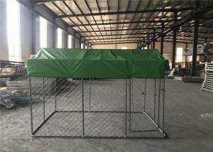 China 6ft x 13ft x 13ft super large DIY dog kennel fencing for sale ,temporary fence for dog factory