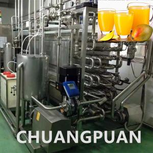 China 10000KG According To Actual Stainless Steel Mango Pulp Production Line Delivery 40-70days factory