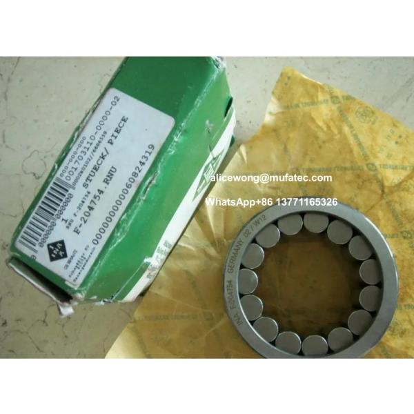 F-204754 printing machine bearings full complement cylindrical roller bearings no inner rings 42.01x72x30mm
