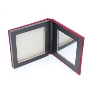 Pink Printing Empty Blush Palette Square Customized Single Blush Pans