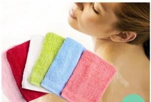 China Bath Glove Spa Bath Towel Sponge Shower Intrafamilial Exfoliating Scrubbing Bath Towel factory