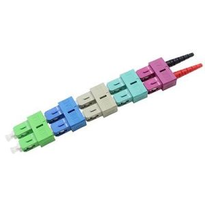 Buy cheap CATV Durable SC To SC Fiber Connector Compliance With IEC-61754 from wholesalers