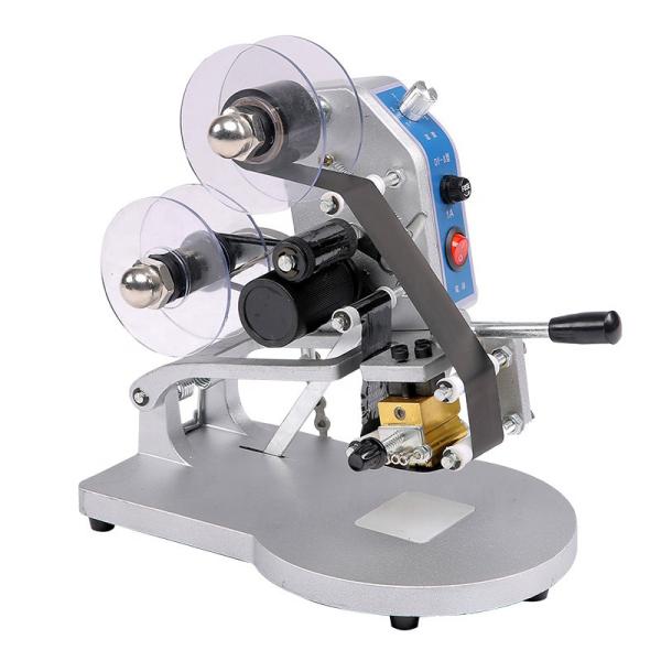 China Portable Manual Ribbon Coding Machine High Precision Heat Resistance factory