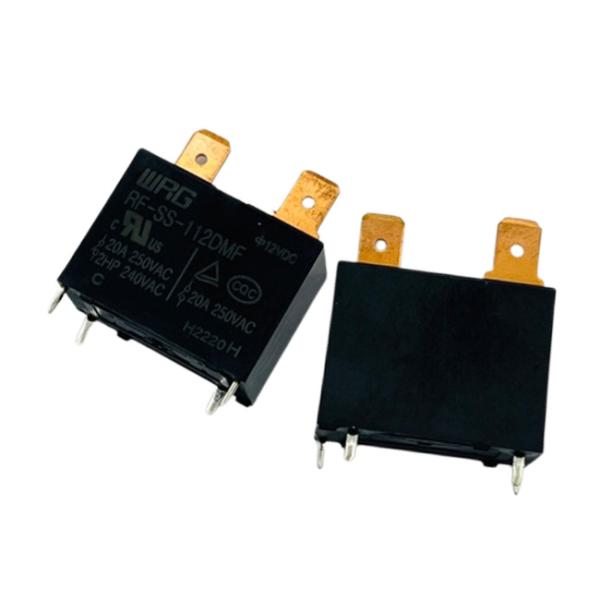 PCB Mount Terminal 250 20A Power Relay 12V RF-SS-112DMF For Control Board