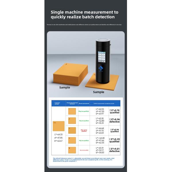 3nh Portable Laboratory Colorimeter Color Difference Treasure CR4501 Paint Coating Plastic Meter