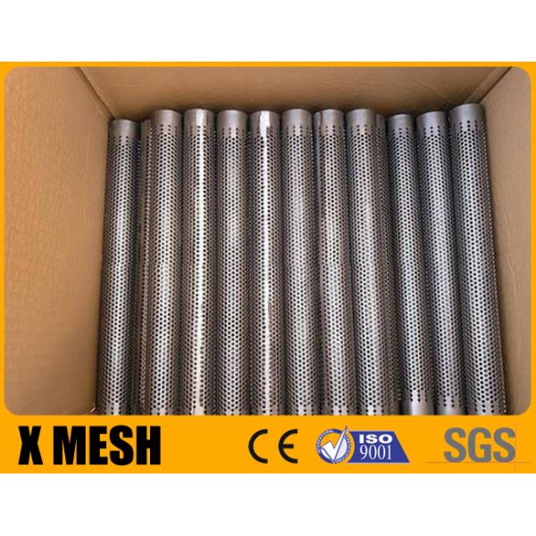 100mm Sus 316 Perforated Metal Mesh Filter Solid Liquid Separation
