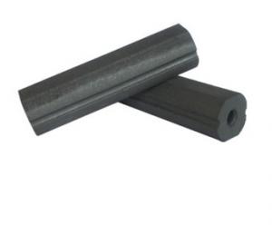 China Permanent Ferrite Bar Magnets Long Life , Ferrite Rod Magnet For Welding Pipe factory