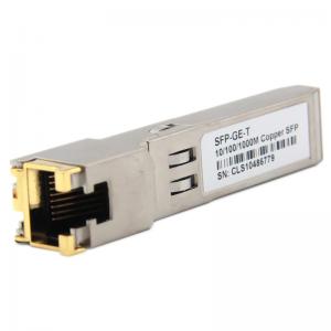 China 1.25G 1000base-T Sfp Fiber Transceiver With SERDES Interface factory