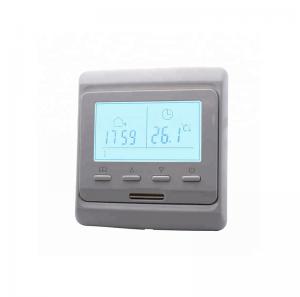 China Electric Radiant Heated Floor Thermostat With Keys And LCD Screen High Performance factory