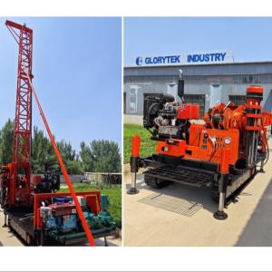 China 150-300m Special Exploration Drilling Rig With Crawler Chassis factory
