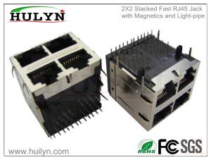 China RJ45 connector with transformer,RJ45 Jacks HLY-005 factory