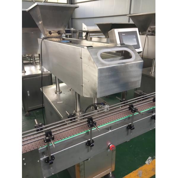 Fully Automatic Tablet Counting And Filling Machine 20 - 40 Bottles / Min Speed