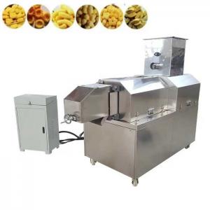 China Double Screw Feed Extruder Rice Corn Flakes Puffed Snack Machine Food Making Machine factory