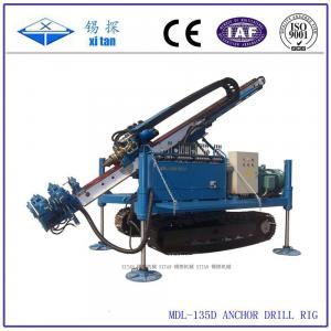 China Hydraulic Power Head Anchor Drilling Rig , Jet Grouting Drilling MDL - 135D factory