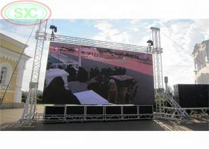 China Standard panel size 500*500 mm indoor P3.91 LED display for stage shows or events factory
