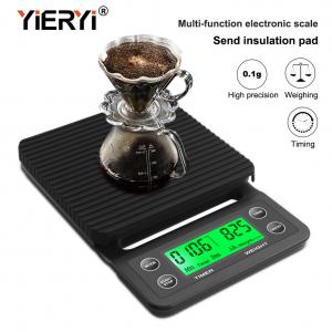 China 19.5cm Long ABS LCD Pocket Coffee Weighing Scale factory