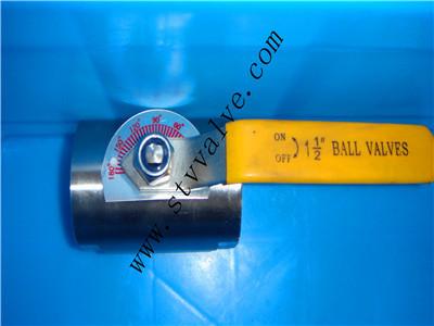 China Stainless Steel 1-PC Ball Valve factory